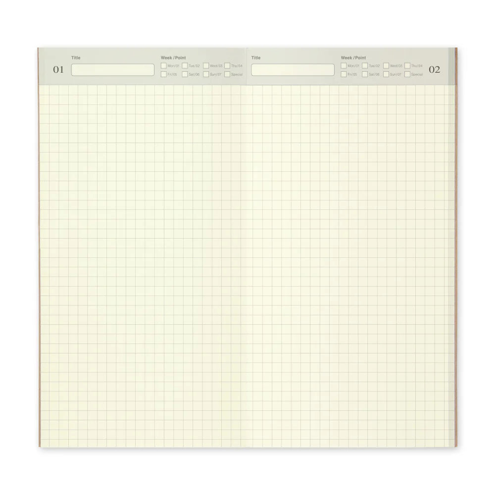 Traveler´s Notebook - 005 Free Diary Daily