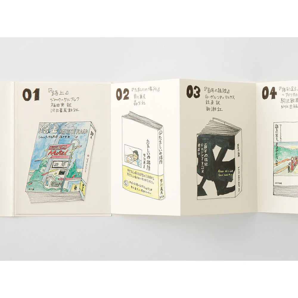 Traveler´s Company - Accordion Fold Paper Refill Passport Size