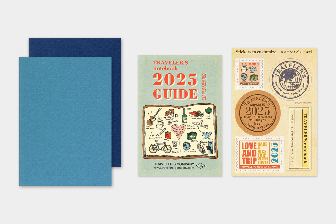 Traveler´s Company - Passport Kalender 2025, Ugentlig 2. halvår