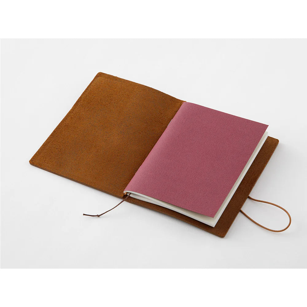 Traveler´s Company - Notebook Camel Passport Size (læderomslag)