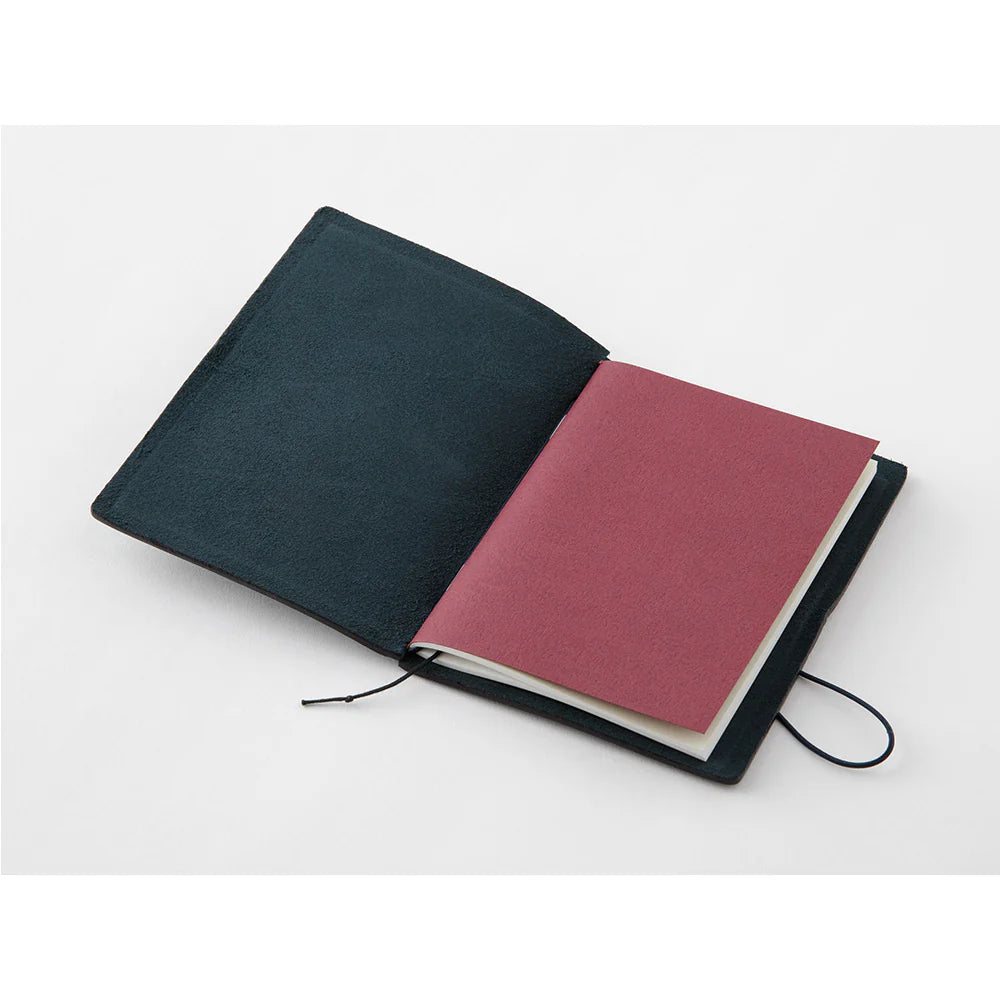 Traveler´s Company- Notebook Blue Passport Size(læderomslag)