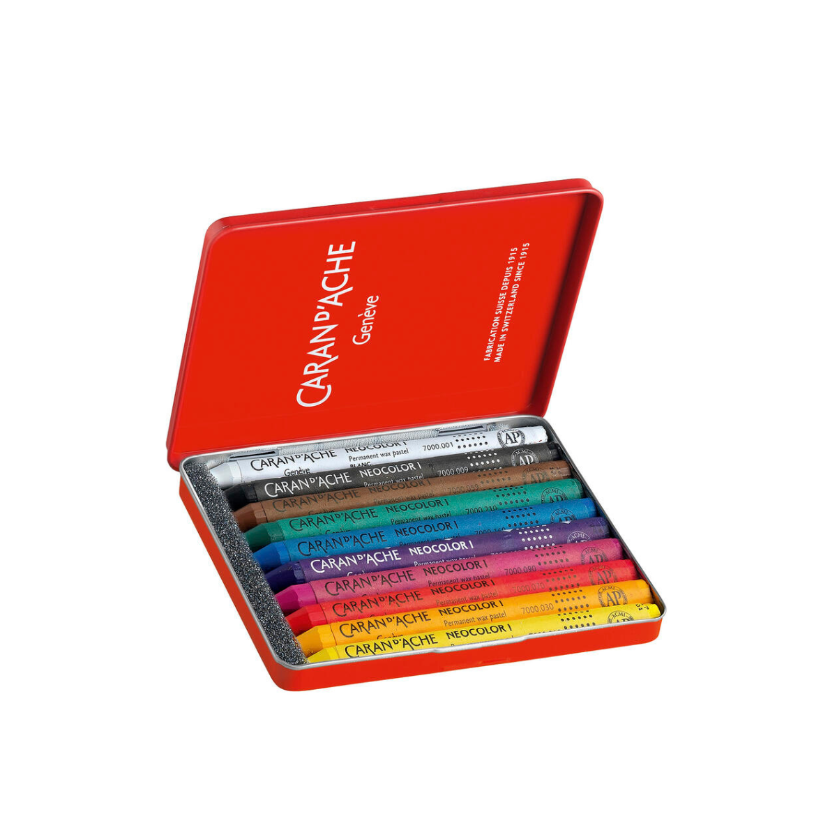 Caran D Ache Neocolor I Sæt 10 stk
