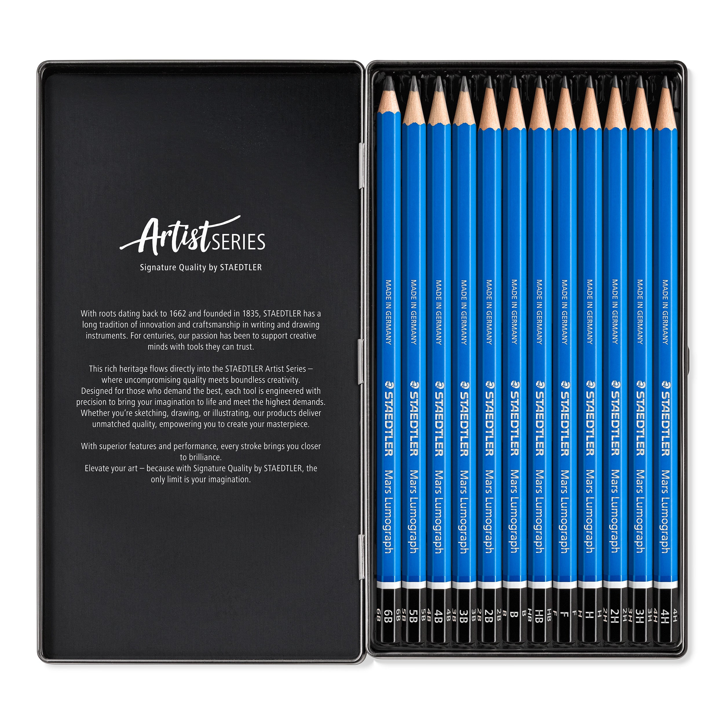 Staedtler Mars Lumograph sæt (Flere Varianter)