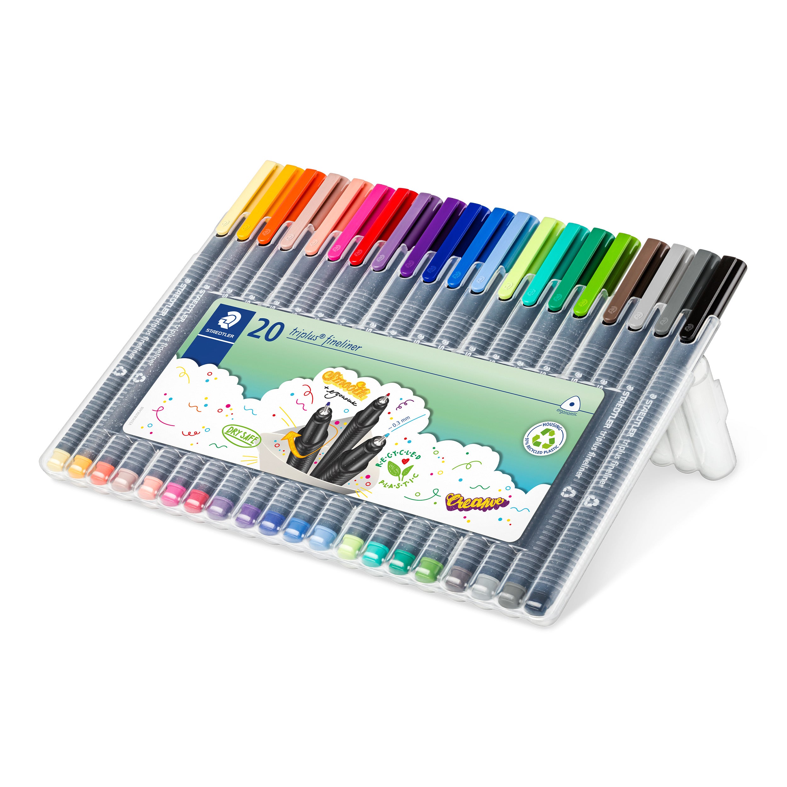 Staedtler Triplus Fineliner color 20 stk