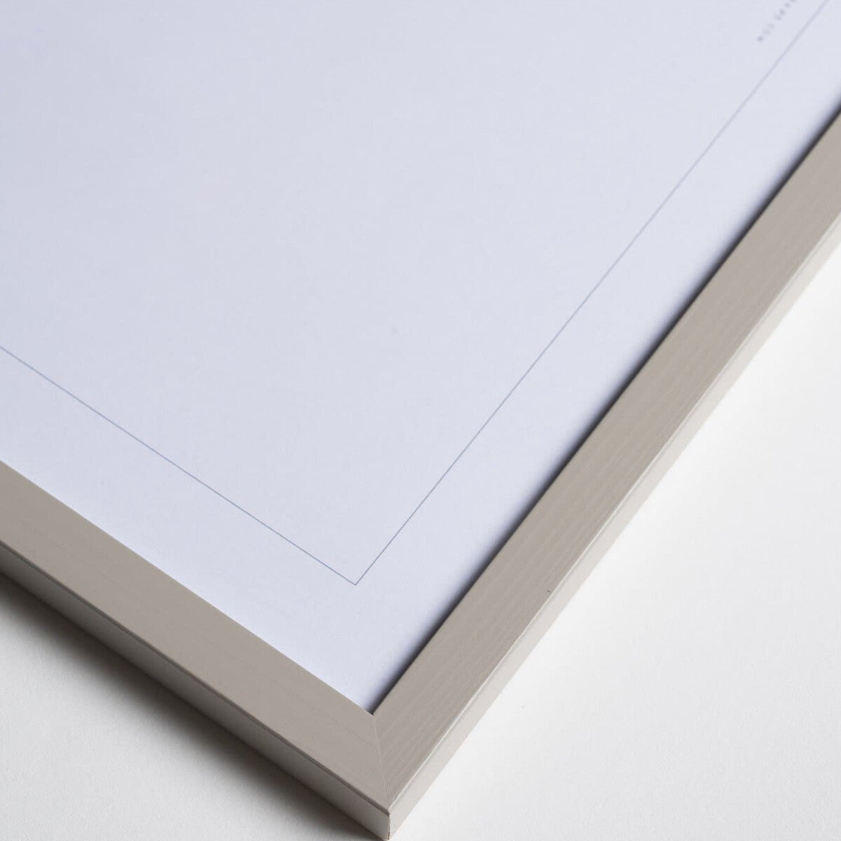 Træramme - Cashmere Grey