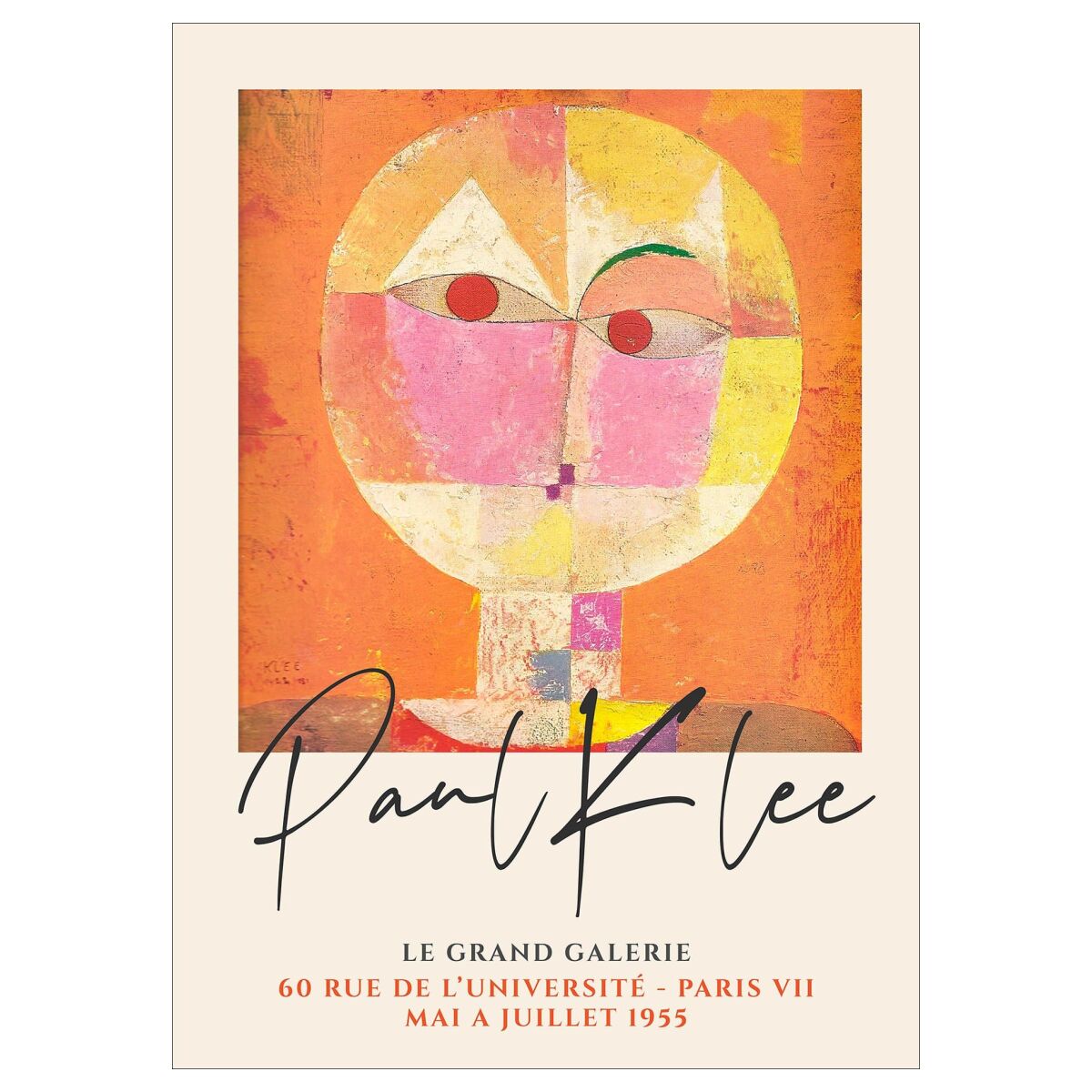 Paul Klee x PSTR Studio Paul Klee - Senecio - A5