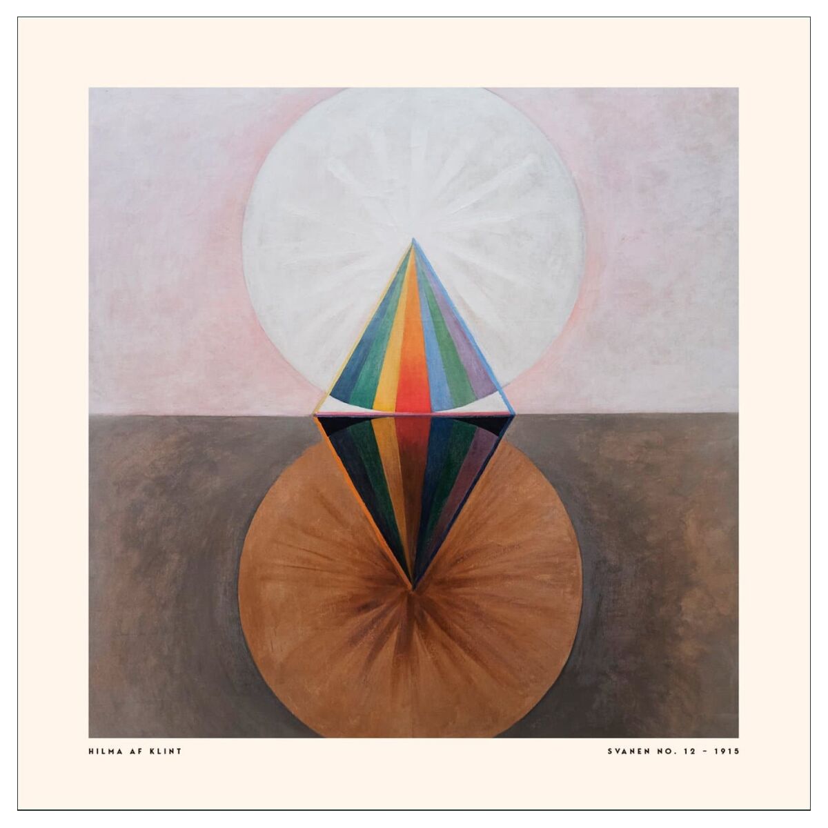 Svanen No. 12 — Square 50 x 50 cm