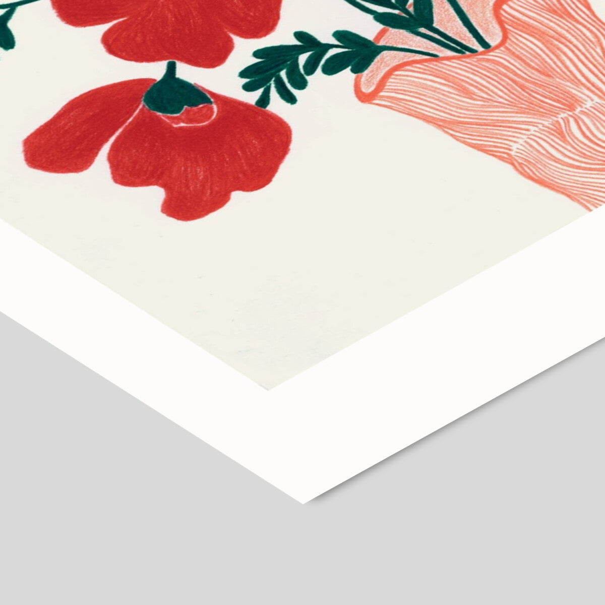 La Poire Poppies A3