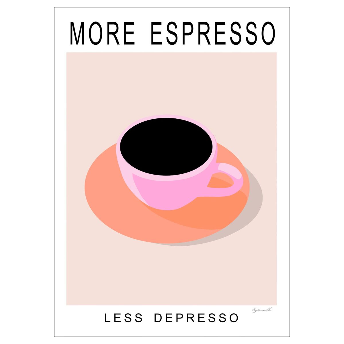 ByKammille More Espresso - A5
