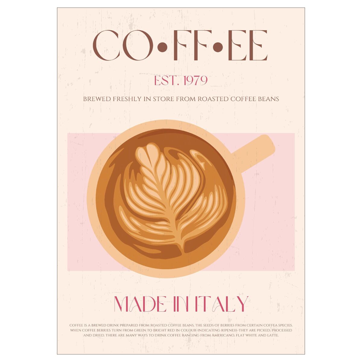 Nazma Khokhar Coffee 50 x 70 cm