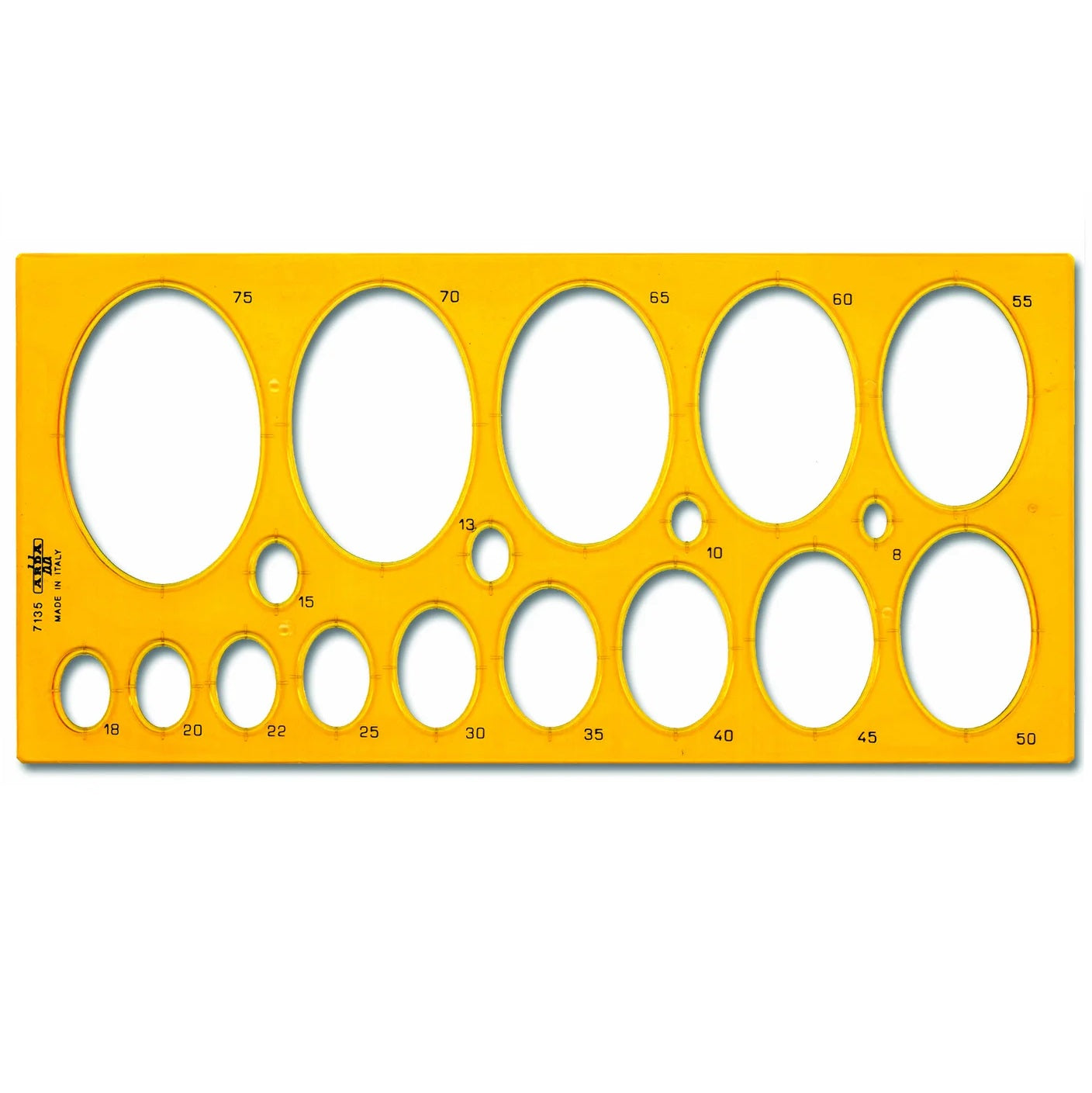 Leniar Ellipse skabelon