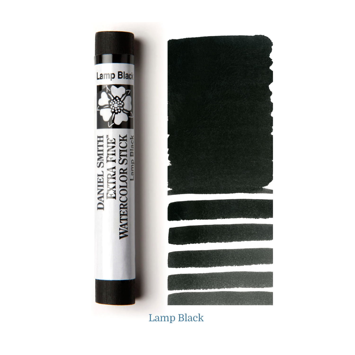 DS Watercolour Stick Lamp Svart