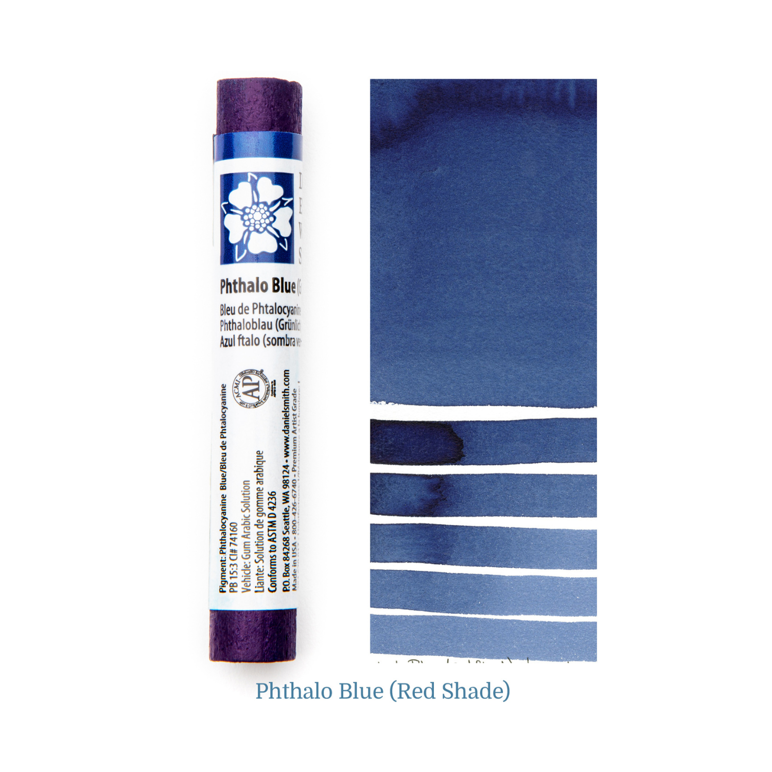 DS Vattenfärgsstift Phthalo Blue (röd nyans)