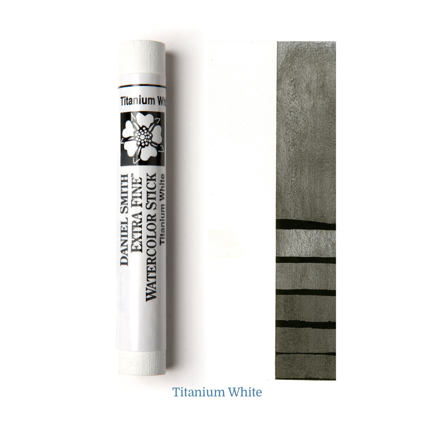 DS Vattenfärgsstift Titanium White