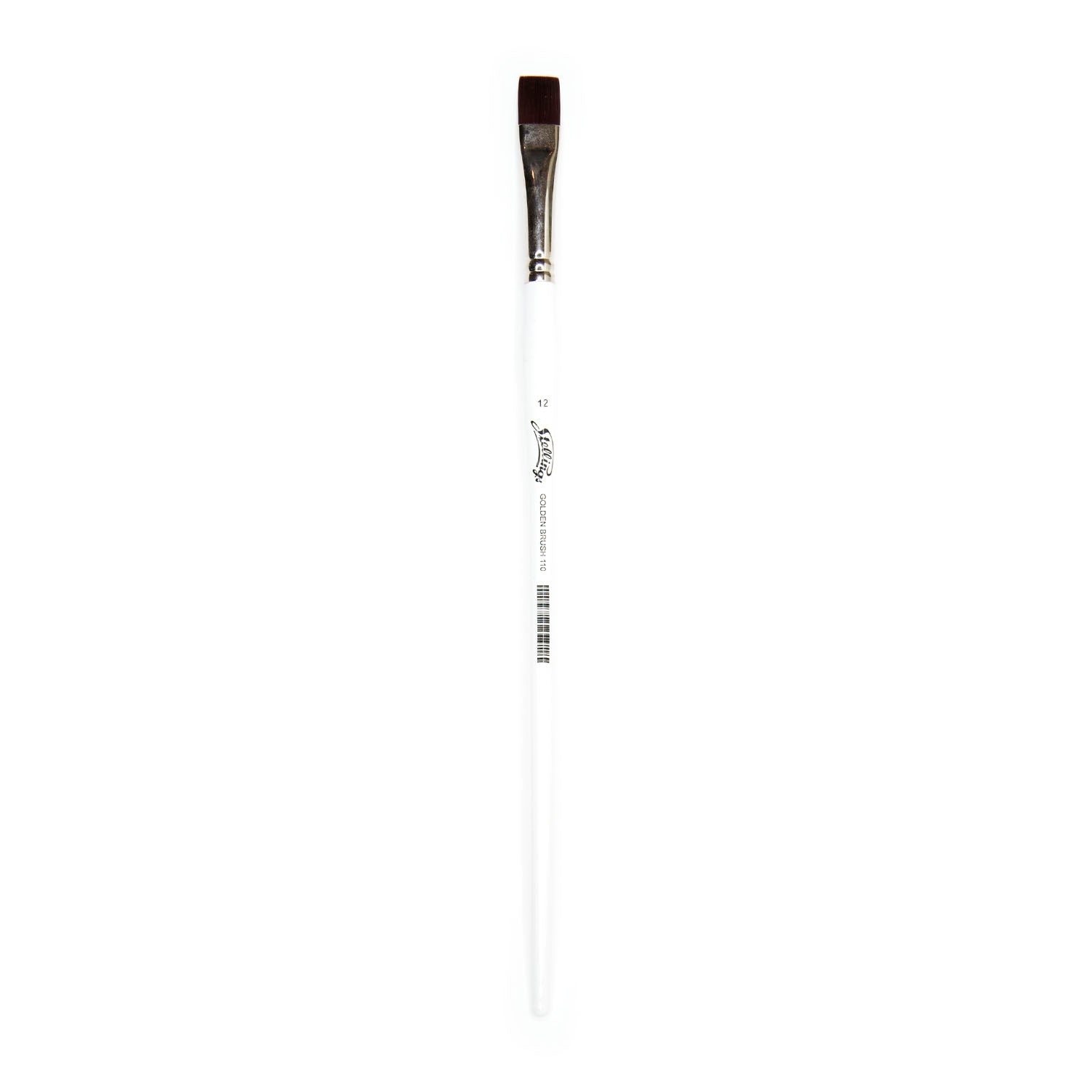 Stellings Golden Brush serie 110 platt akrylpensel för akrylfärg