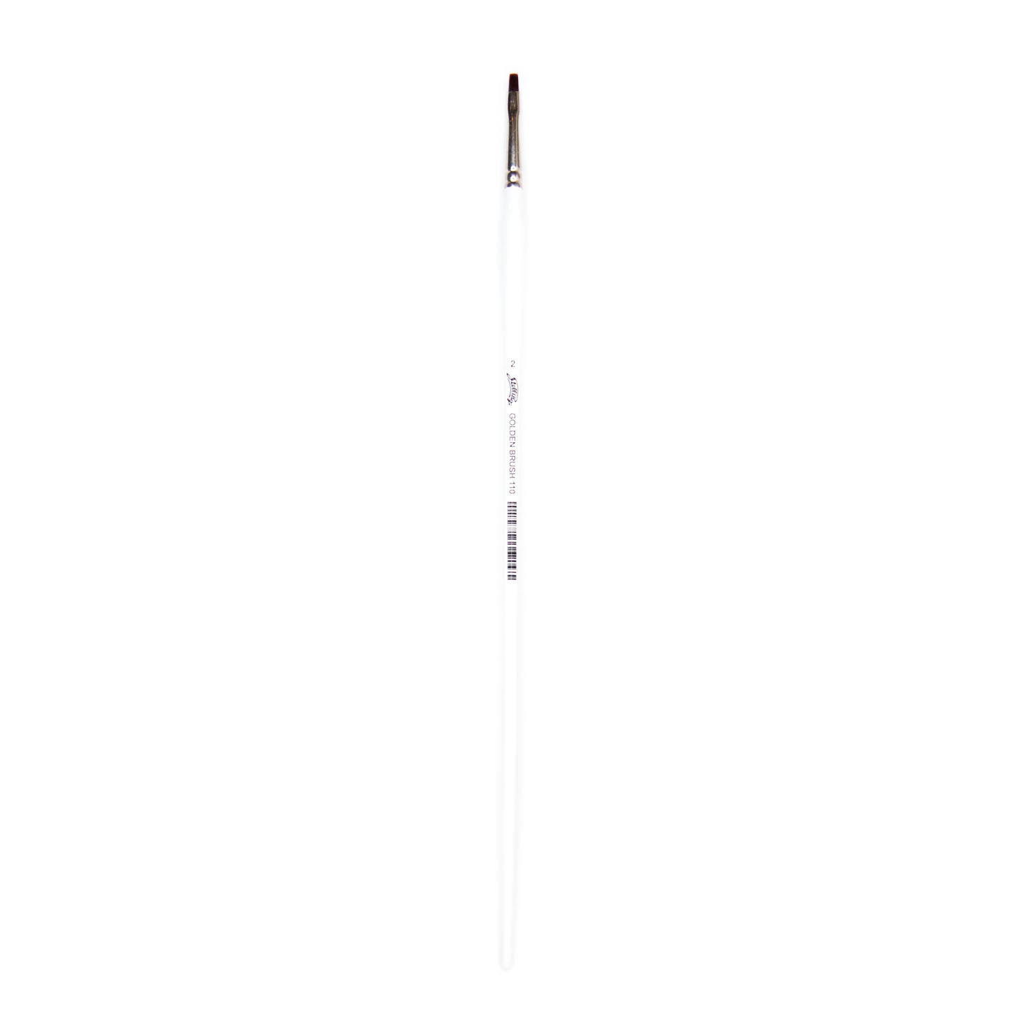 Stellings Golden Brush serie 110 platt akrylpensel för akrylfärg