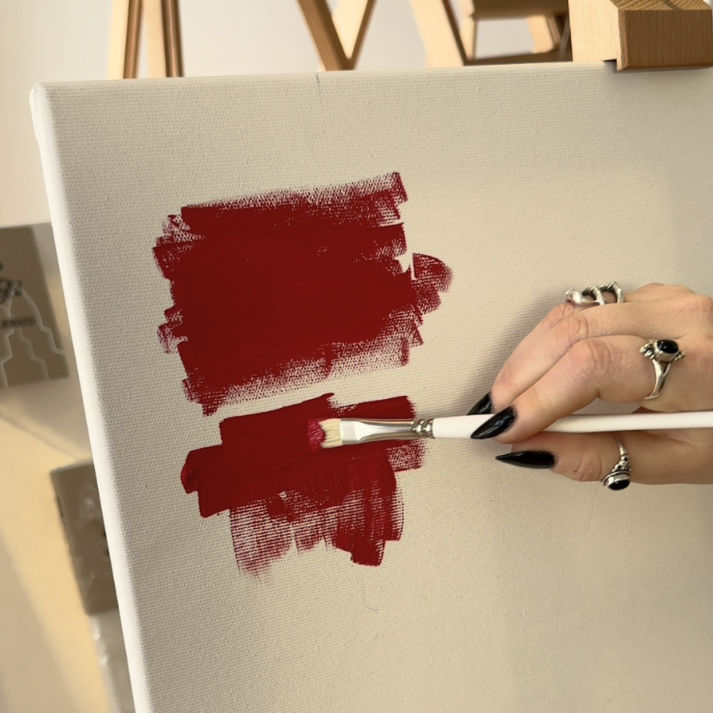Stellings Golden Brush serie 210 svinehår Flad