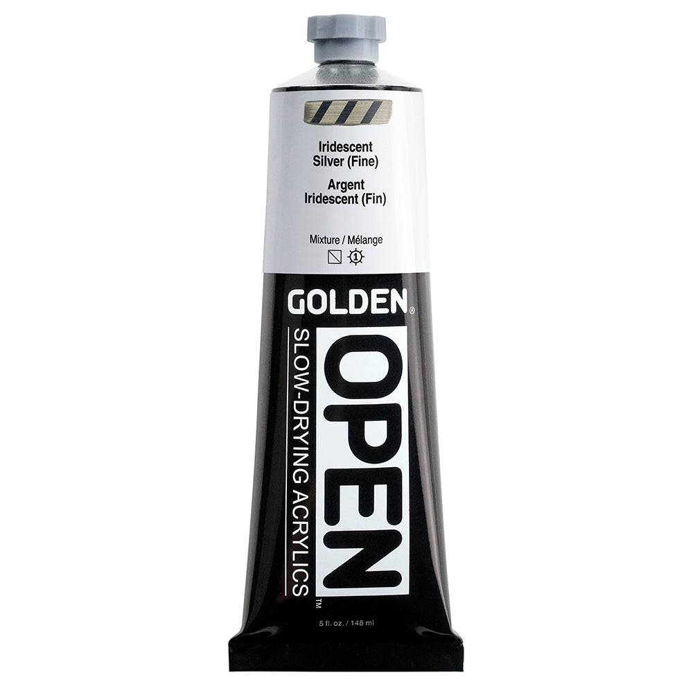 Iriserande silver (fin)