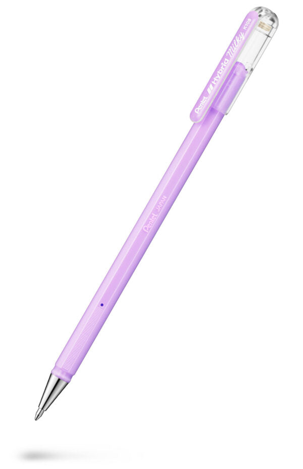PENTEL K108 Hybrid Milky Pastel Lilla