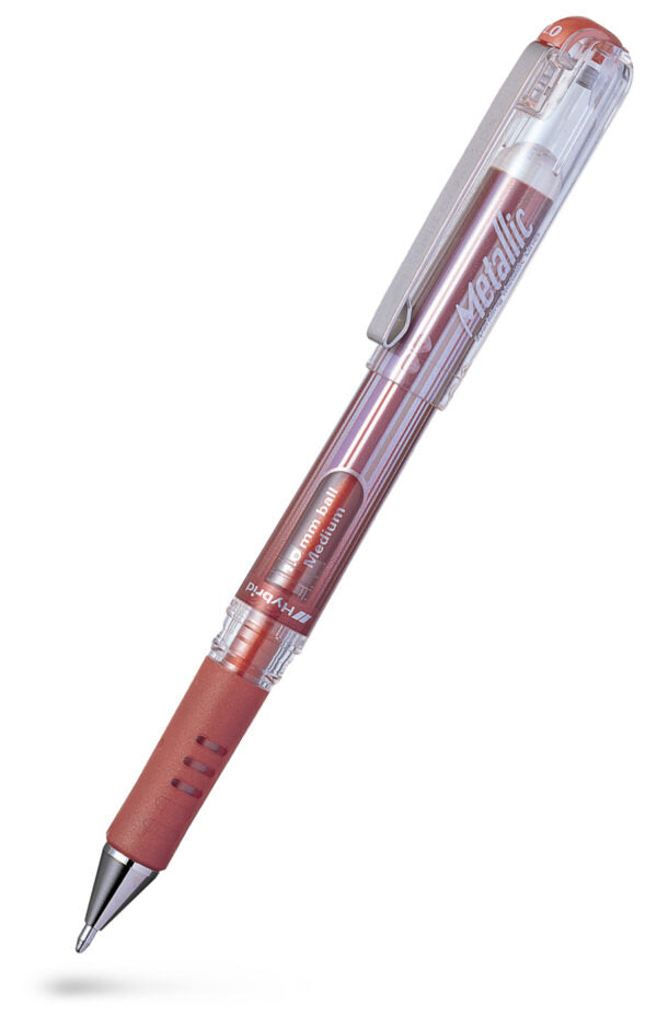 PENTEL Hybrid Gel Grip DX Metallic Bronze