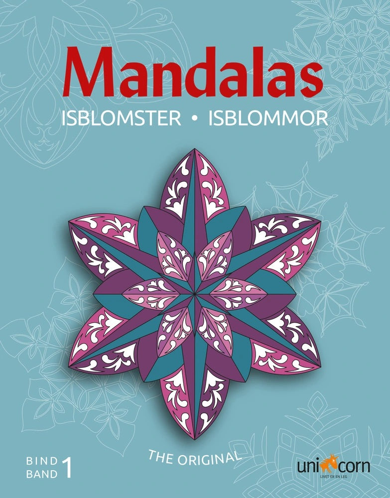 Mandalas med isblommor