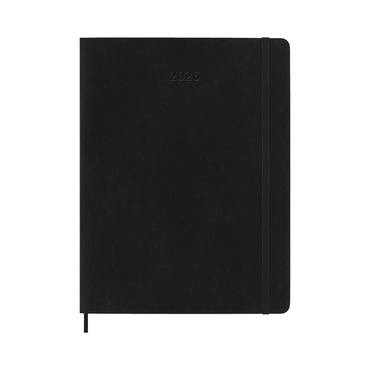 Moleskine Kalender Soft 12M Week Note XL Sort 2026