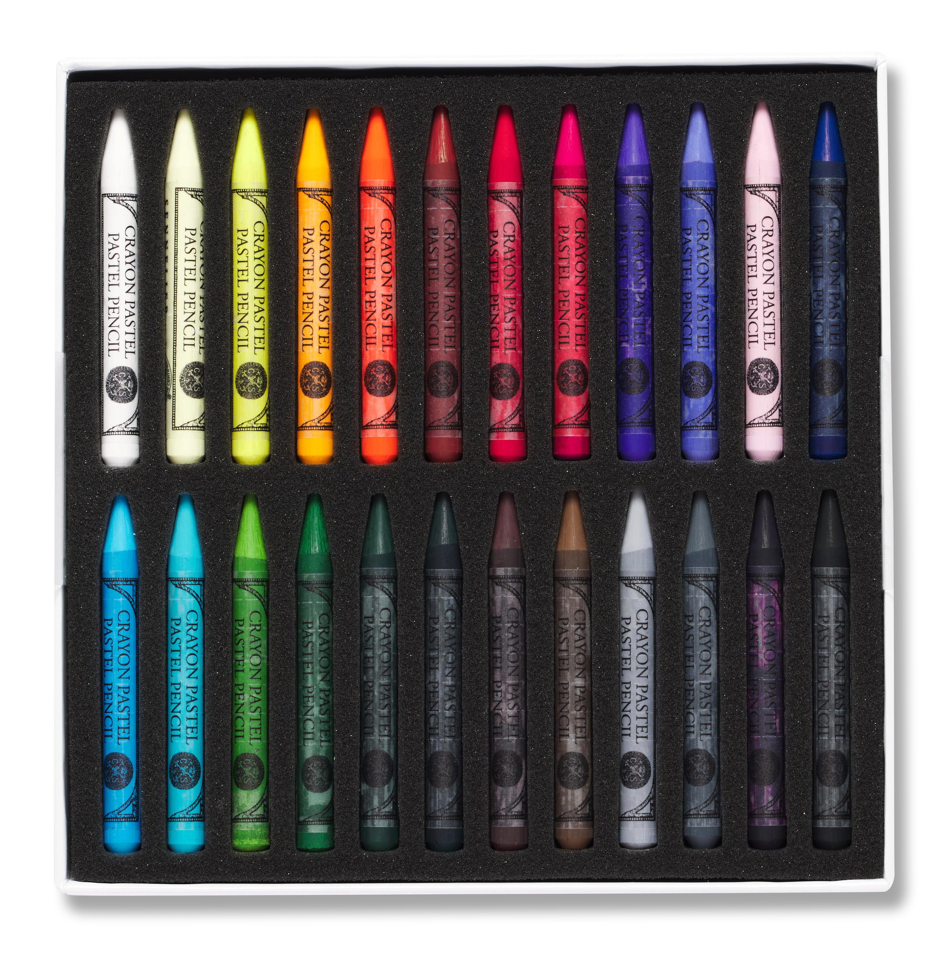 Sennelier Pastel Pencil Sæt 24 stk. halve + 12 tomme