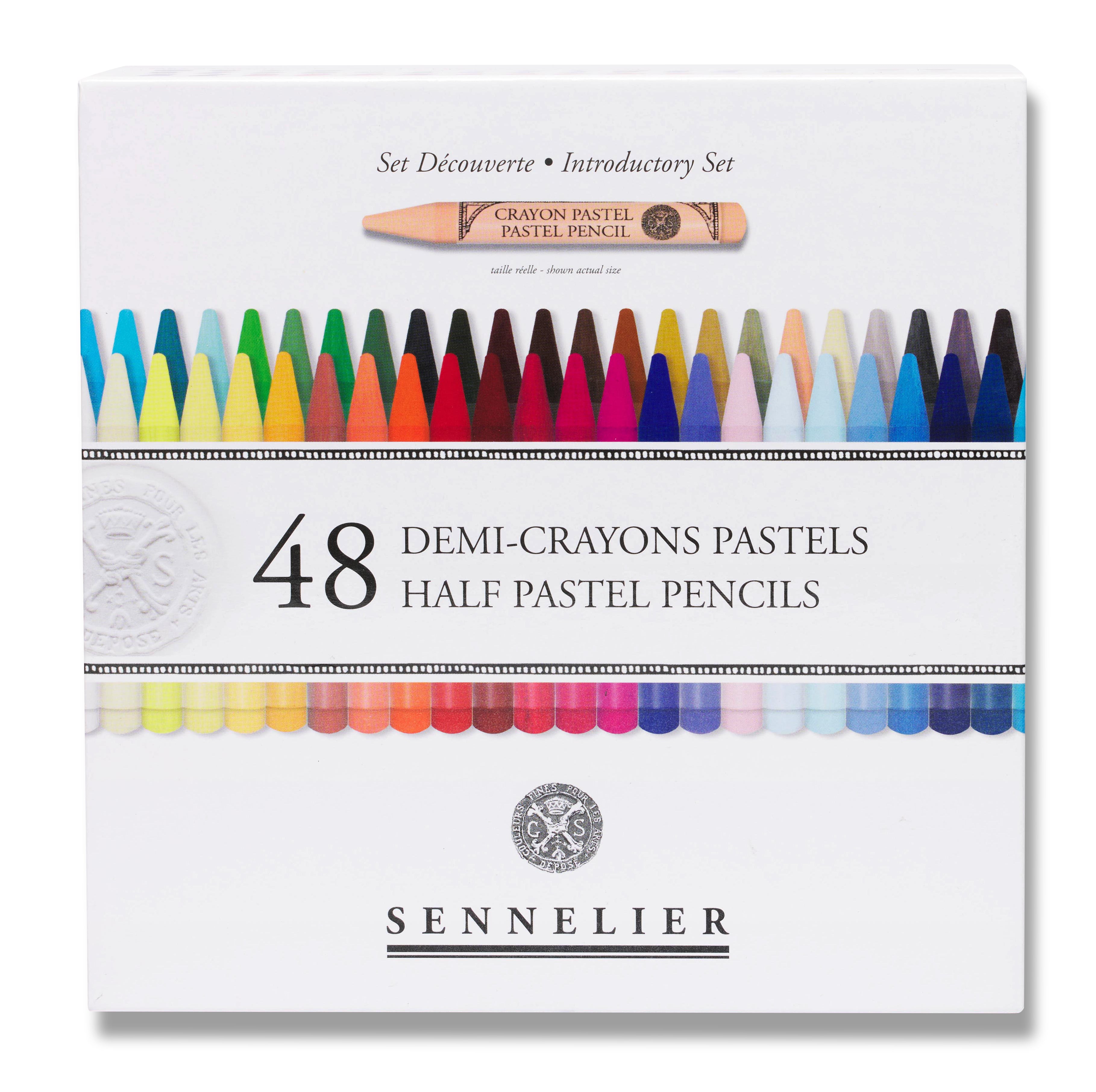 Sennelier Pastel Pencil Sæt 48 stk. halve