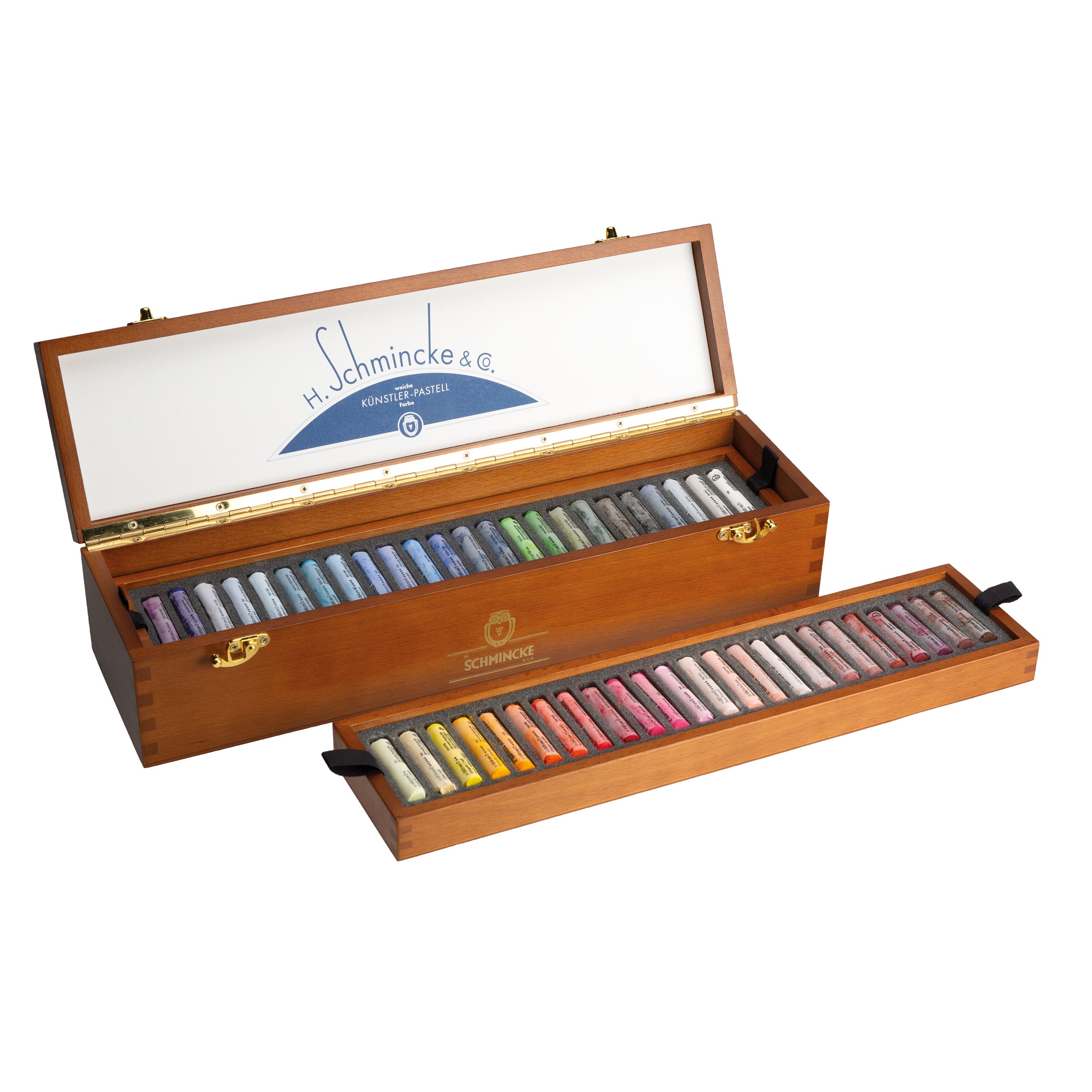 Schmincke Dry Pastel Set 48 st Retro Travel Set