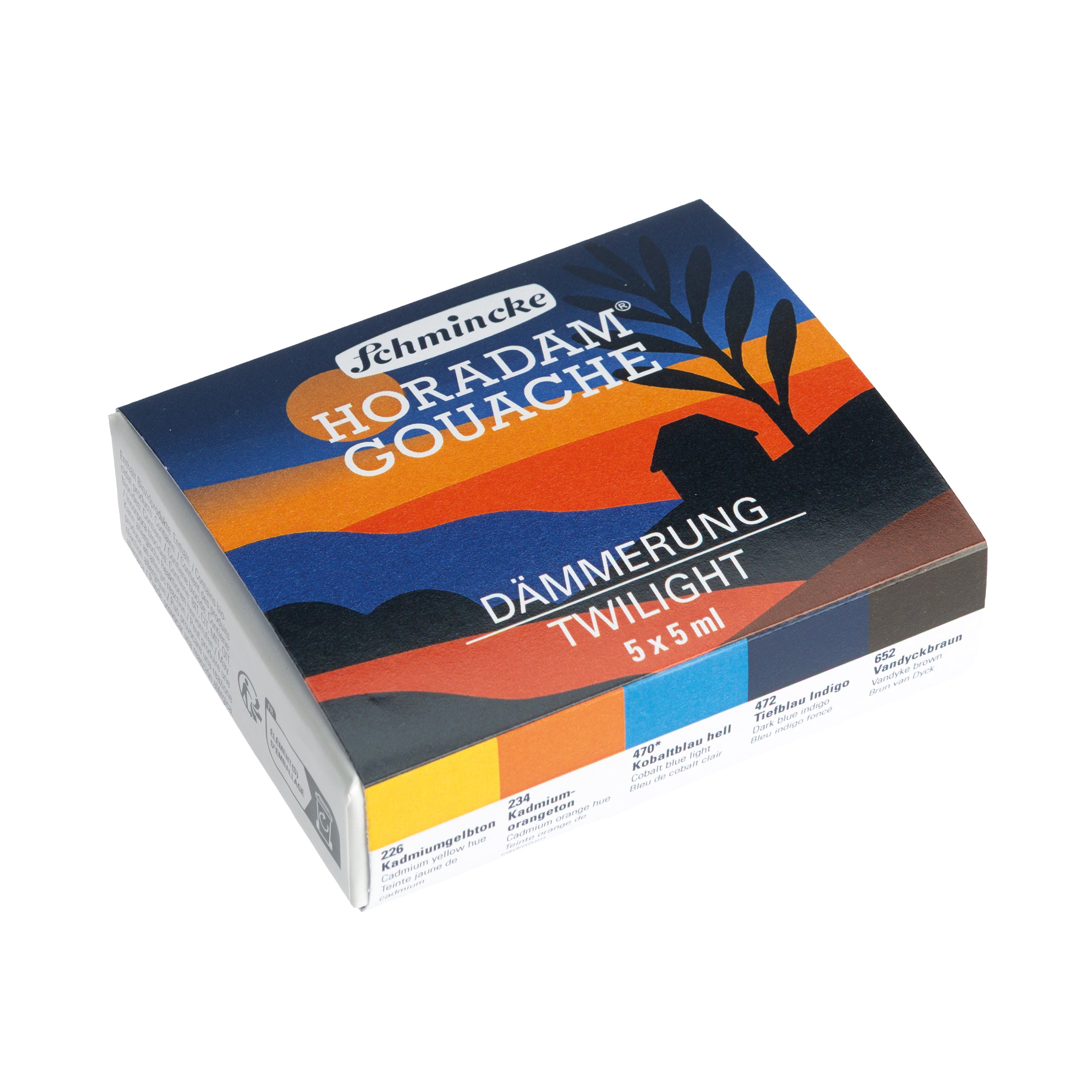 Schmincke Horadam Gouache set 5 x 5ml Twilight