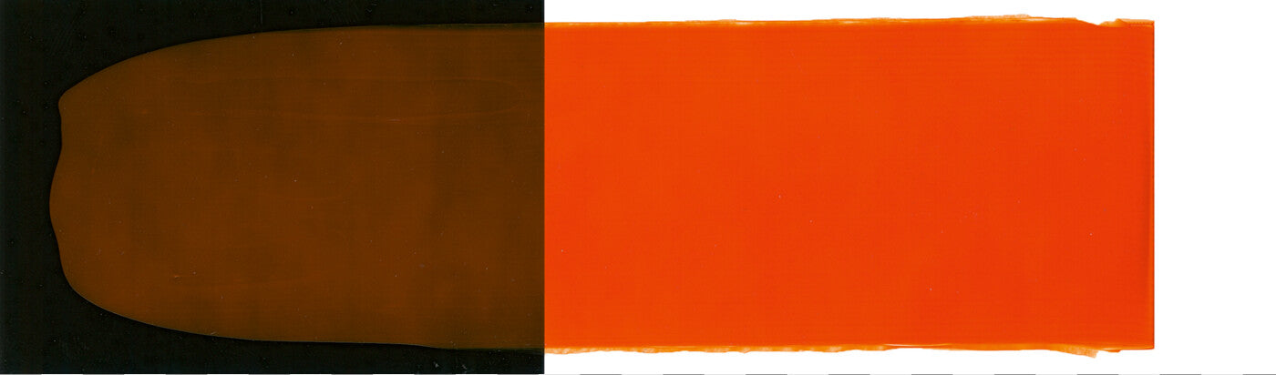 Genomskinlig orange