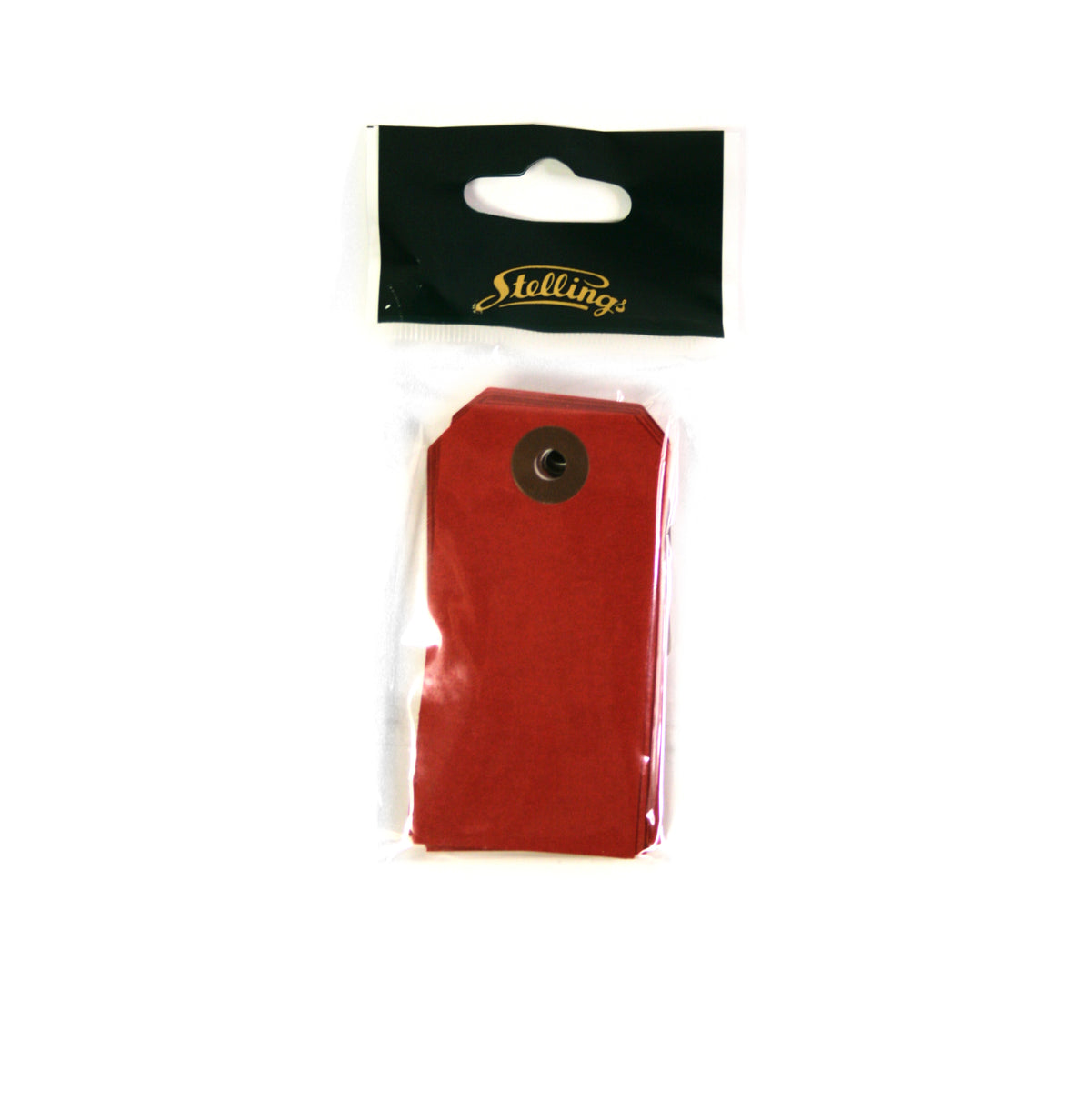 Stellings Manila Labels - Joyful Red