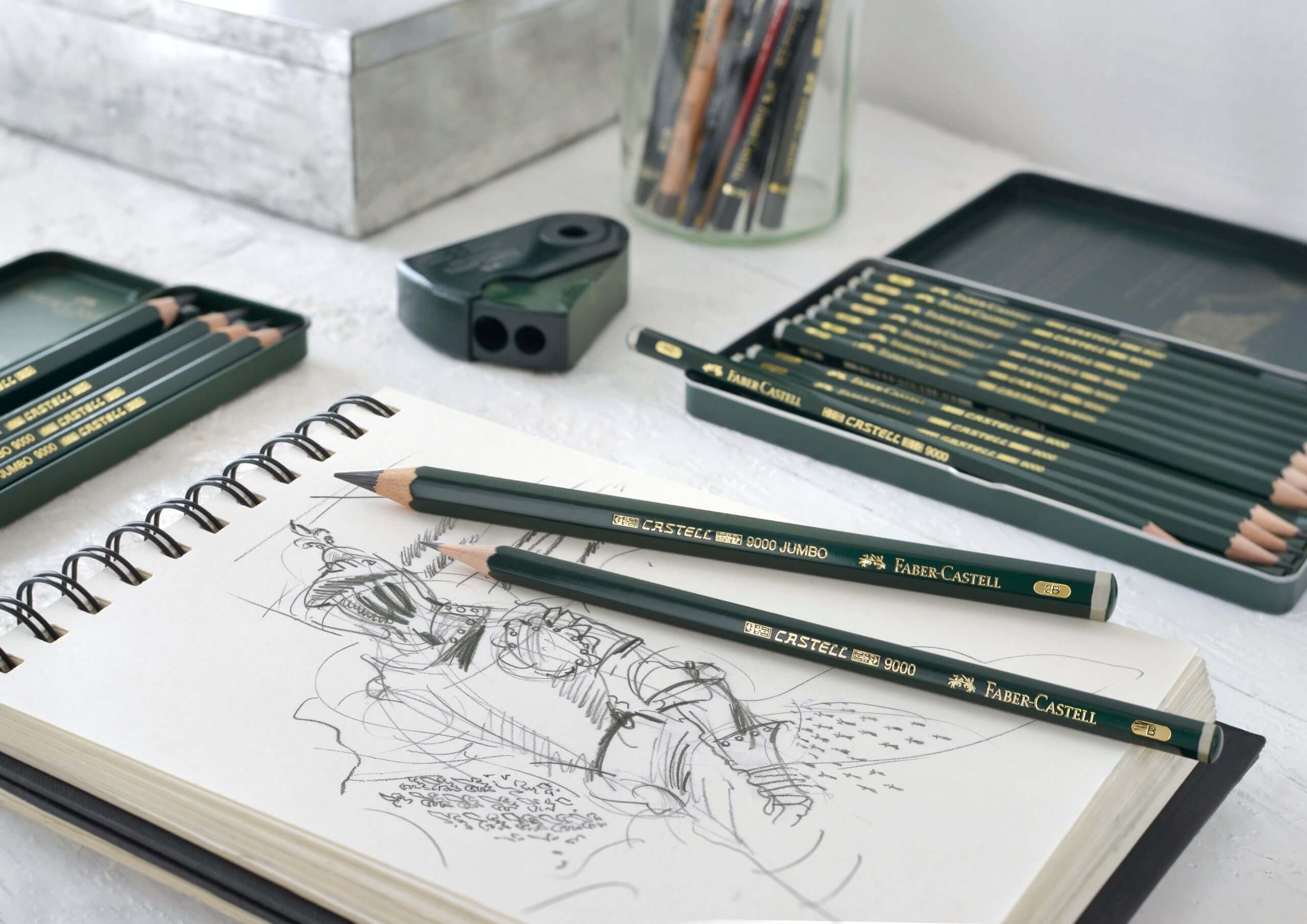 Faber-Castell Blyanter Faber-Castell Castell 9000 Design Set - 12 ass.