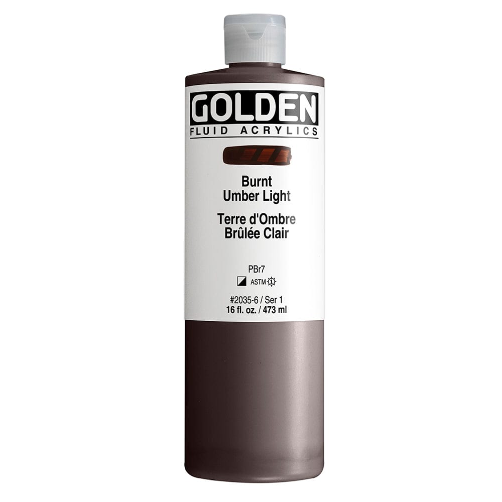 Golden Fluid 473ml Burnt Umber Light