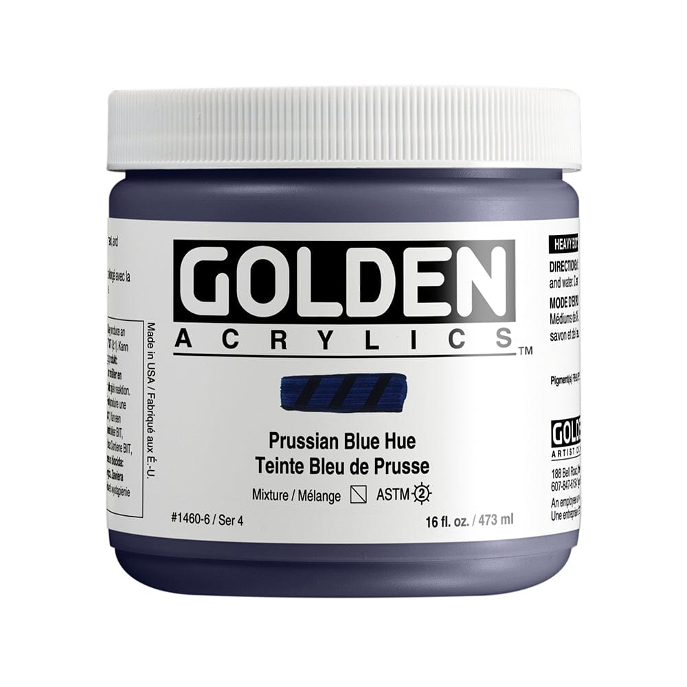 Golden Heavy Body 473ml Prussian Blue Hue