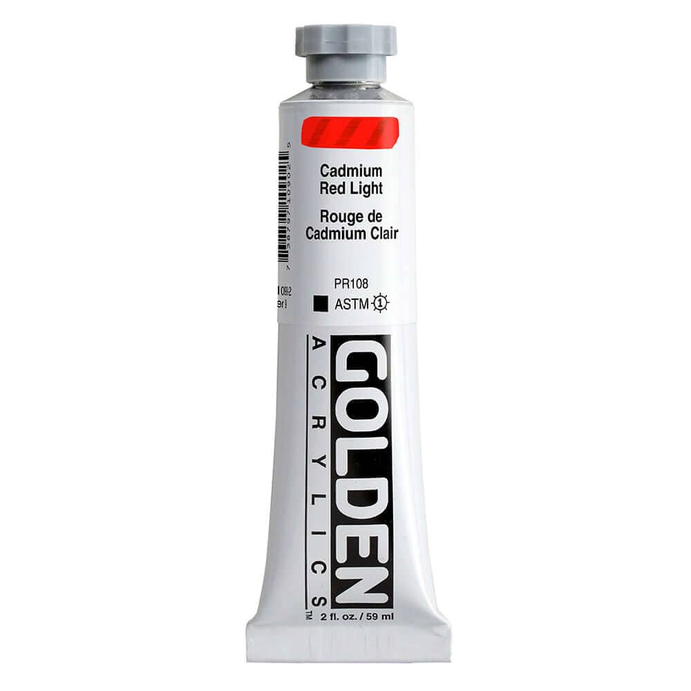 Golden Heavy Body Cadmium Red Light