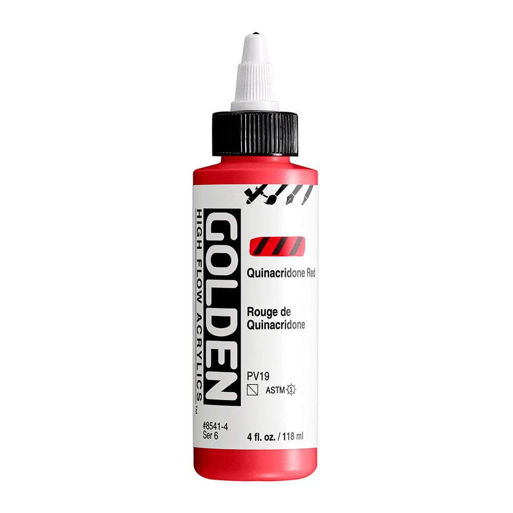 Golden High Flow 118ml Quinacridone Red