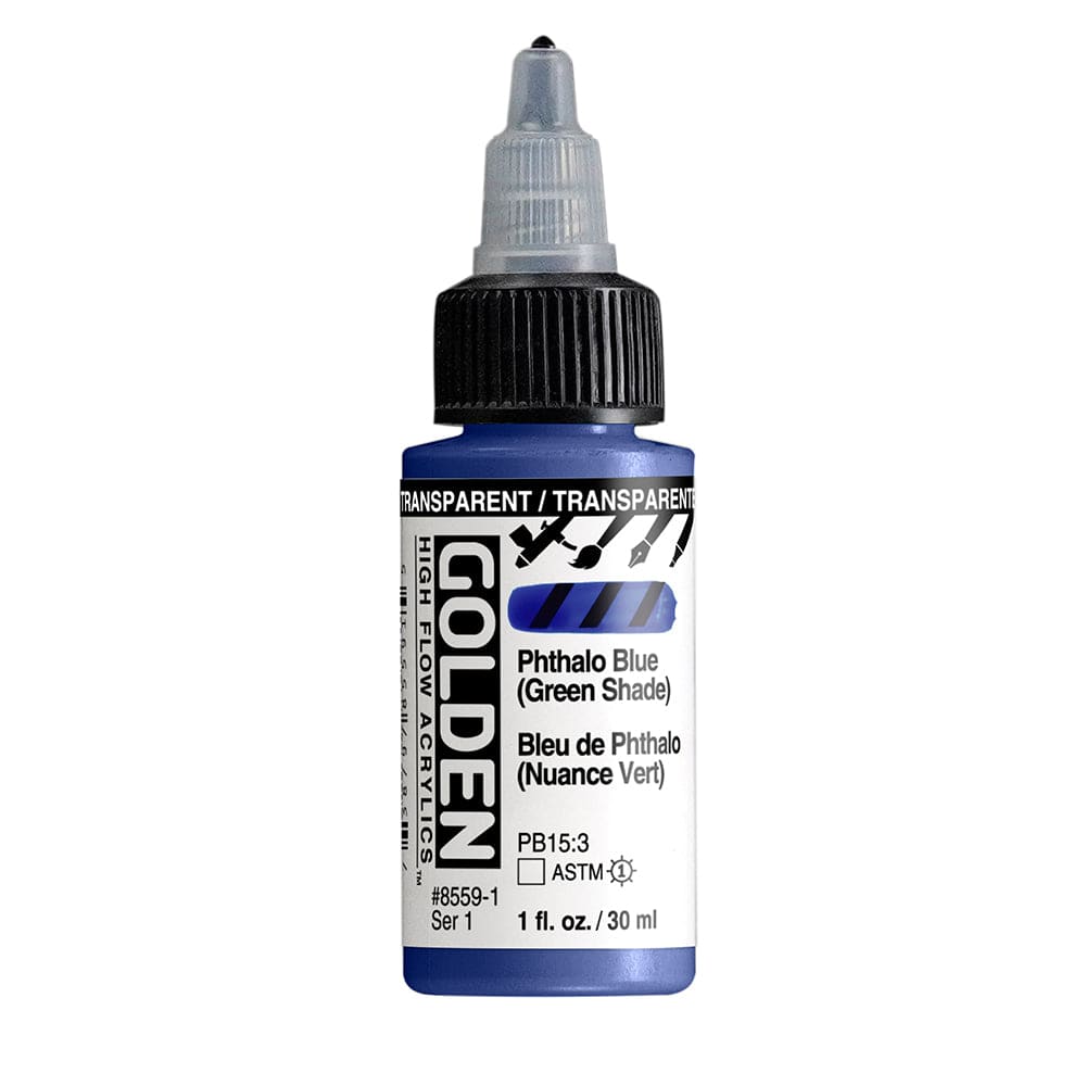Golden High Flow Transparent Phthalo Blue GS