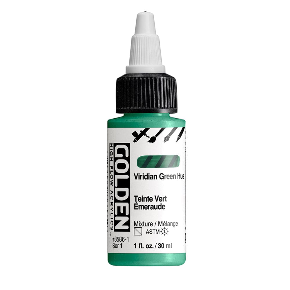 Golden High Flow Viridian Green Hue