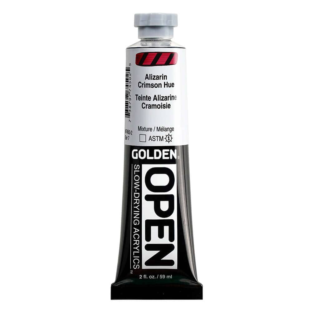 Golden Open Alizarin Crimson Hue