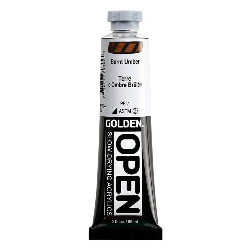 Golden Open Burnt Umber