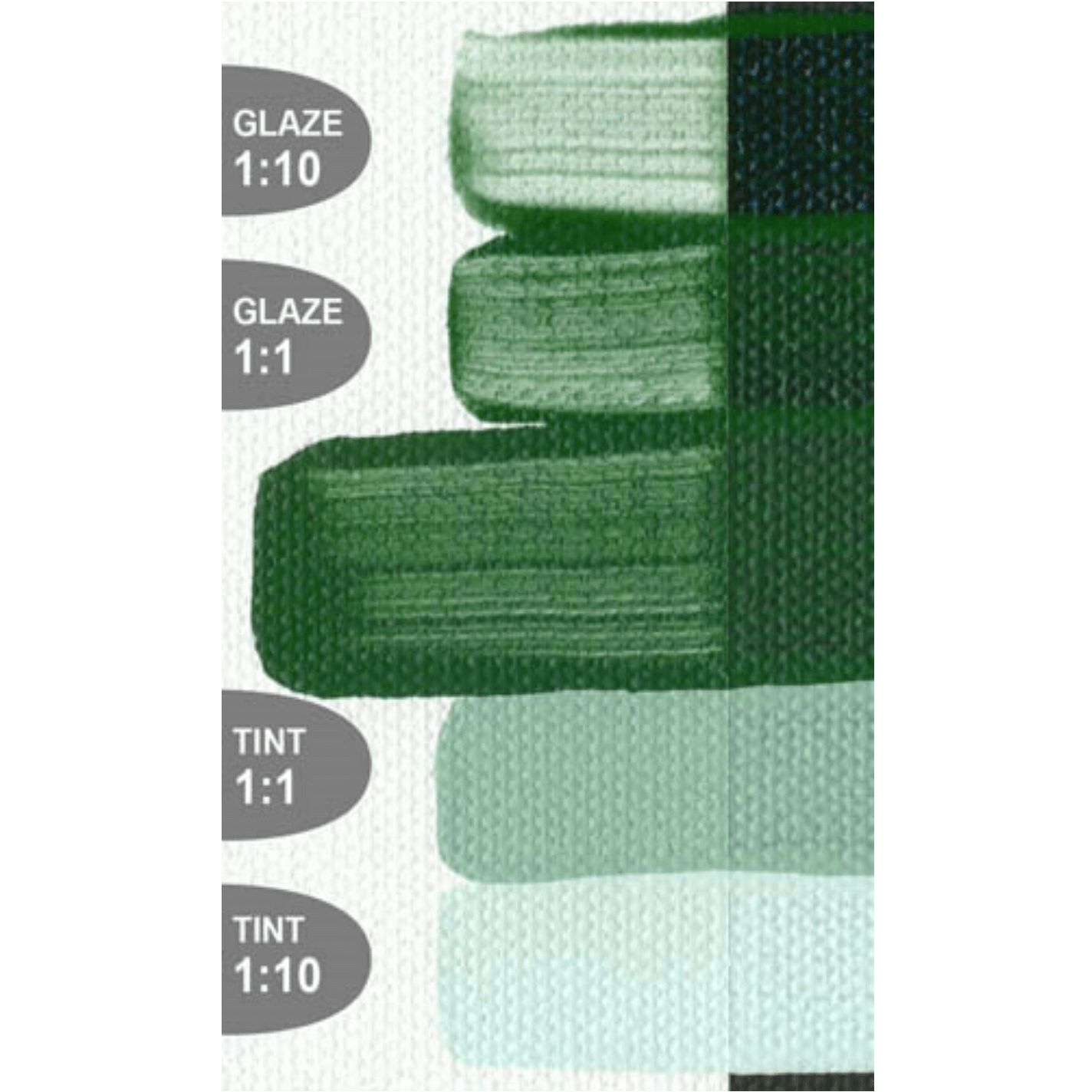 Golden Open Chromium Oxide Green Dark