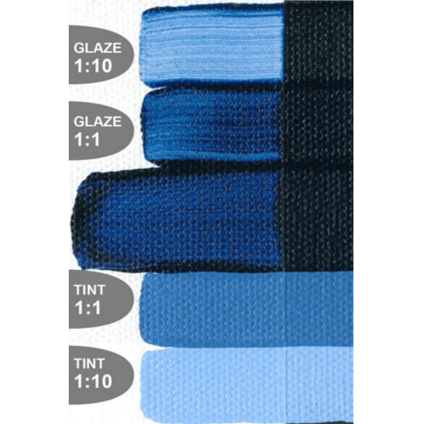 Golden Open Prussian Blue Hue
