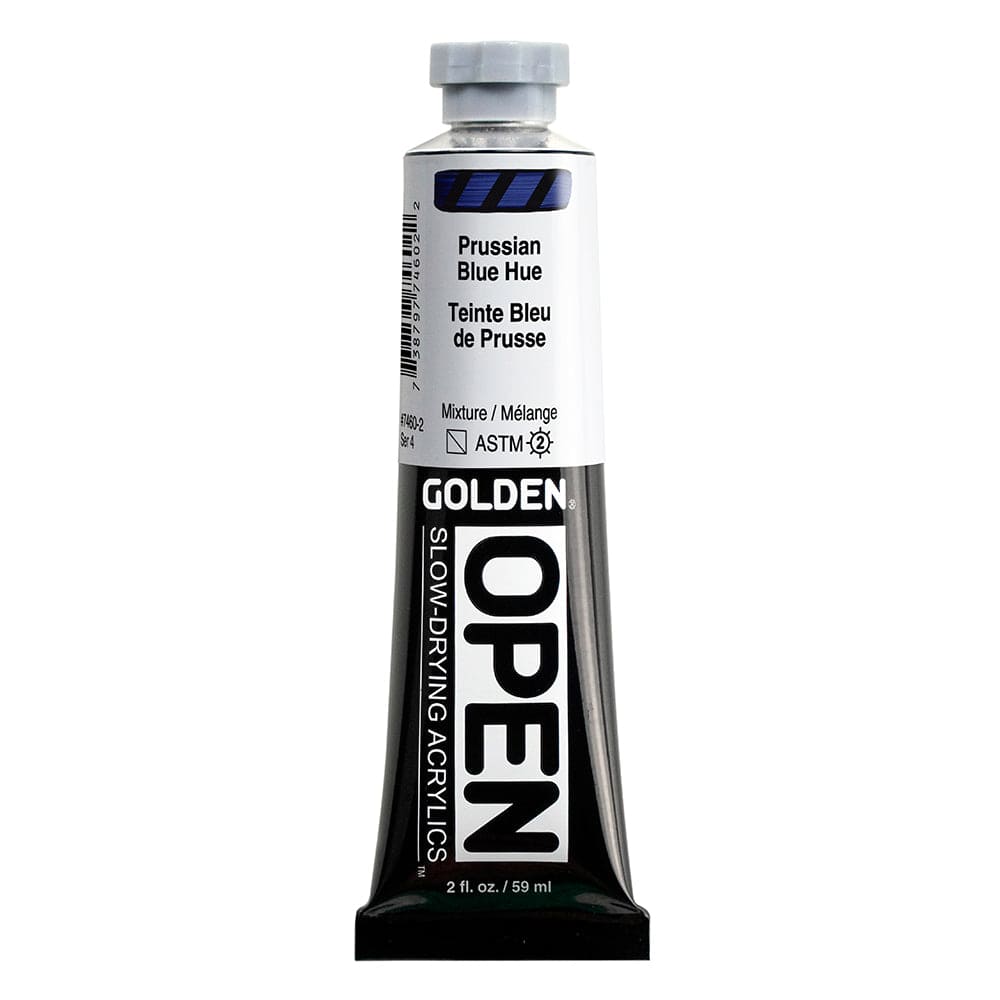Golden Open Prussian Blue Hue