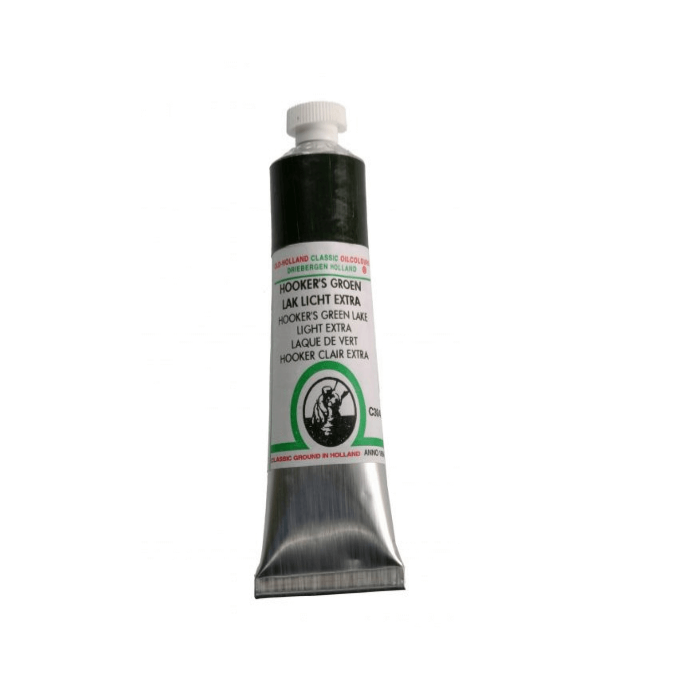 Old Holland Oliemaling 40 ml Hooker's Green Lake Light Extra