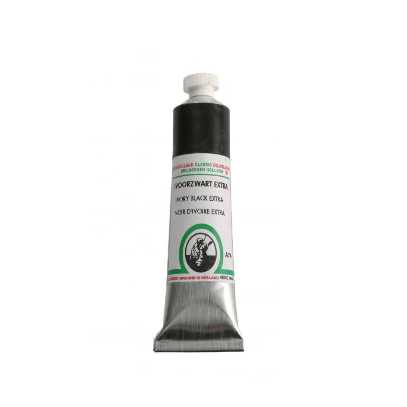 Old Holland Oliemaling 40 ml Ivory Black