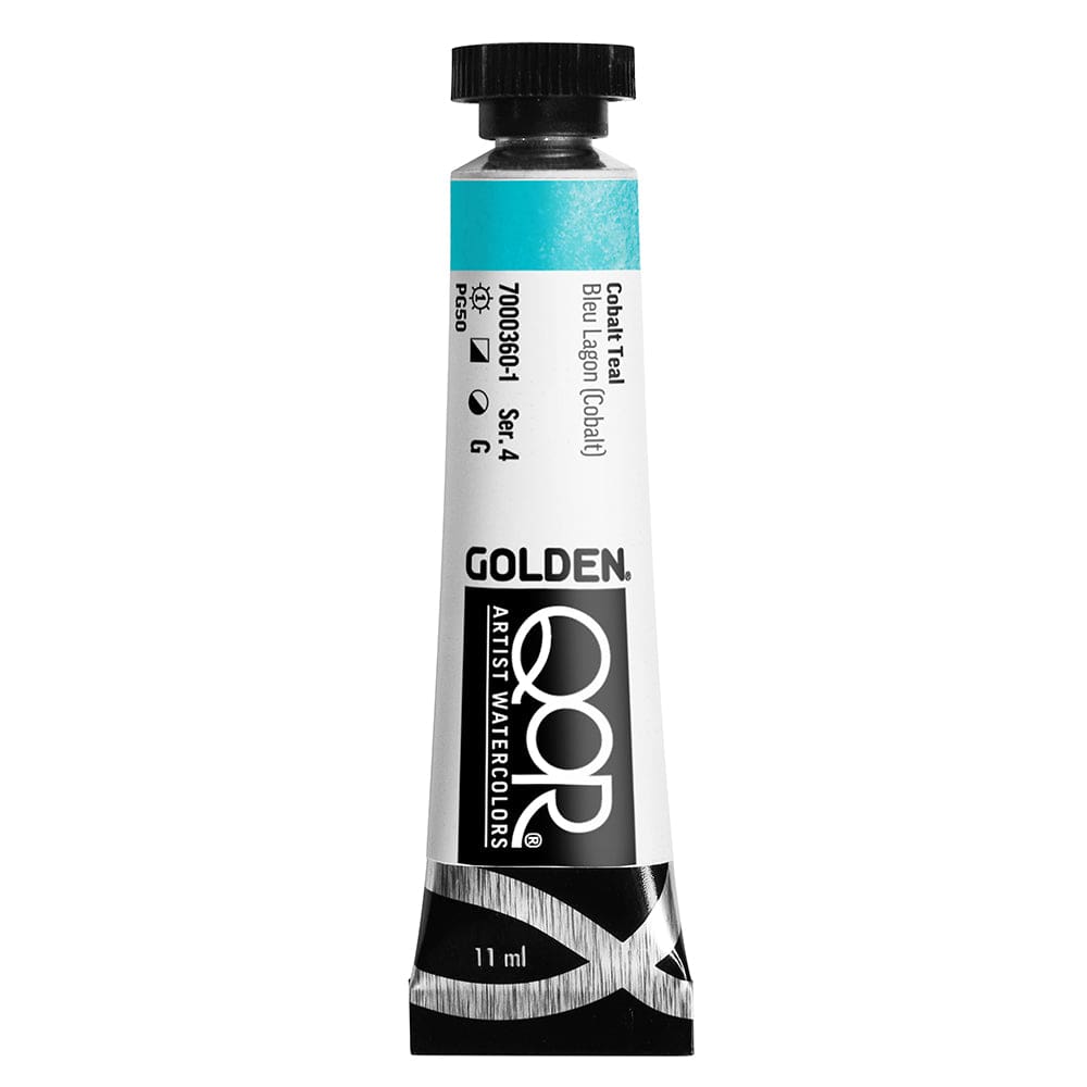 QoR Akvarelmaling 11ml Cobalt Teal