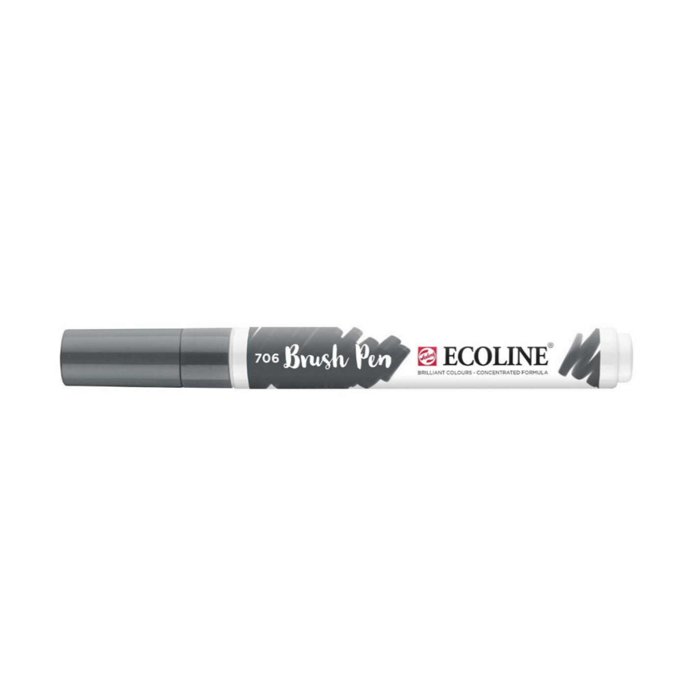 Royal Talens Ecocline Brush Pen Deep Grey