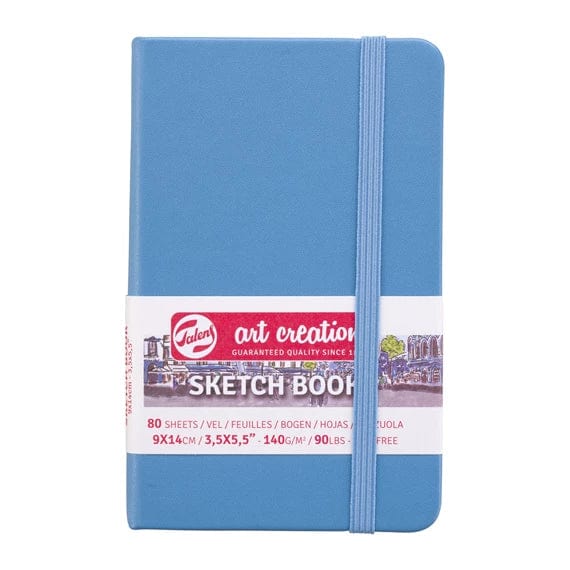Royal Talens Sketch Book Talens Book L.BLUE 9X14 140G#