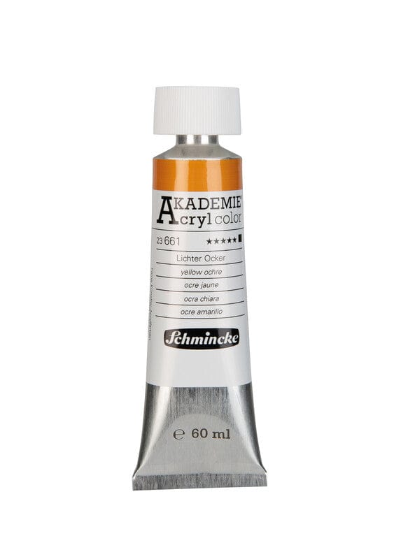 Schmincke Akademie Akryl 60ml Yellow Ochre